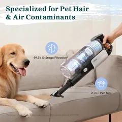 Levoit Cordless Handheld Stick Vacuum Cleaner, V201 (180 W)