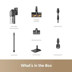 Dreame R20 Ultra Cordless Stick Wet & Dry Vacuum Cleaner, VRV57F