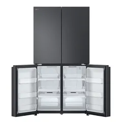 LG Side By Side French Door Refrigerator, GR-B34FFCDB (Steel Black, 713 L)
