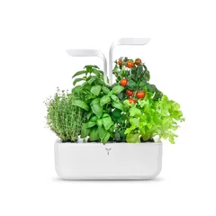 Veritable Classic Smart Planting Kit W/ 4 Slots (Arctic White, 1.5 Kg)