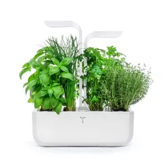 Veritable Classic Smart Planting Kit W/ 4 Slots (Arctic White, 1.5 Kg)