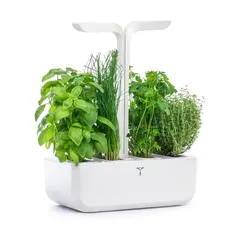 Veritable Classic Smart Planting Kit W/ 4 Slots (Arctic White, 1.5 Kg)
