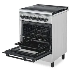 Hoover Free Standing 4-Burner Gas Cooker, HGC-G604G-RS (60 x 60 x 85 cm)