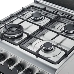 Hoover Free Standing 4-Burner Gas Cooker, HGC-G604G-RS (60 x 60 x 85 cm)