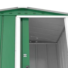 Duramax Steel Storage Shed (Green, 162 x 122 x 182 cm)