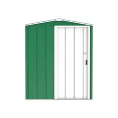 Duramax Steel Storage Shed (Green & White, 162 x 122 x 182 cm)