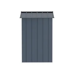 Duramax Steel Storage Shed (Grey, 202 x 122 x 180.5 cm)