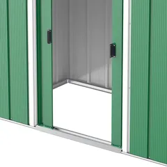 Duramax Steel Storage Shed (Green, 202 x 122 x 180.5 cm)