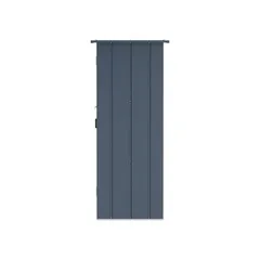 Duramax Steel Storage Shed (Grey, 152 x 71.5 x 190 cm)