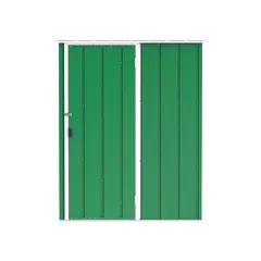 Duramax Steel Storage Shed (Green, 152 x 71.5 x 190 cm)