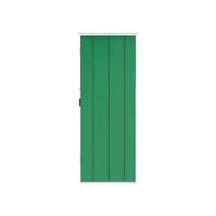 Duramax Steel Storage Shed (Green, 152 x 71.5 x 190 cm)