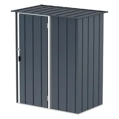 مقصورة تخزين فولاذية دوراماكس (رمادي، 163 × 102 × 190 سم)