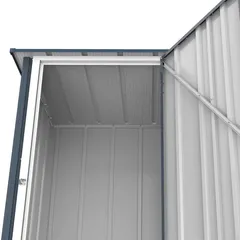 مقصورة تخزين فولاذية دوراماكس (رمادي، 163 × 102 × 190 سم)