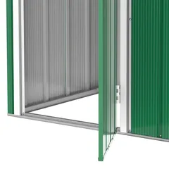 Duramax Steel Storage Shed (Green, 163 x 102 x 190 cm)
