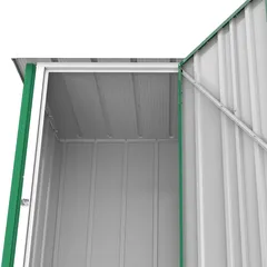 Duramax Steel Storage Shed (Green, 163 x 102 x 190 cm)