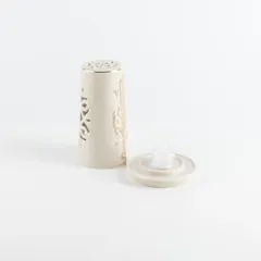 Otantik Liqaa Electronic Candle Holder (Small , Beige & Gold)