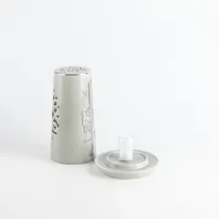 Otantik Liqaa Electronic Candle Holder (Large, Grey & Silver)