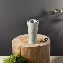 Otantik Liqaa Incense Burner (Grey & Silver)