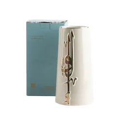 Otantik Liqaa Porcelain Flower Vase (Large, Beige & Gold)