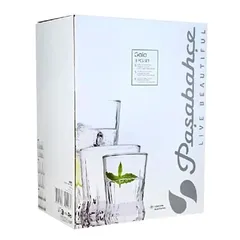Pasabahce Gaia Glass Tumbler Cup Set (18 Pc.)