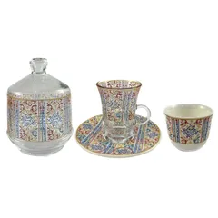 Home Maker Glass Tea Set, AY-20TMS-A726 (20 Pc.)