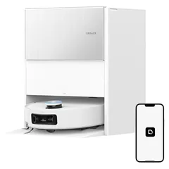 Dreame Aqua10 Ultra Roller Robot Vacuum Cleaner, RLH71DE-1-WHT (White, 6,400 mAh)