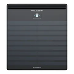 Withings Body Segment Scale (Black, 35.7 x 32.5 x 2.8 cm)