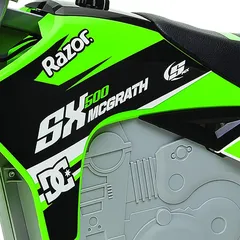 Razor Dirt Rocket McGrath Motorbike, Sx500 (22 Km/H)