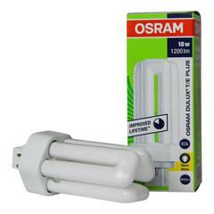 Osram Dulux T/E Plus GX24q-2 4-Pin CFL Bulb (18 W, Warm White)