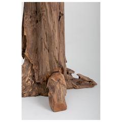 4-Seater Teak Wood High Table & Chair Set Khashabeesta