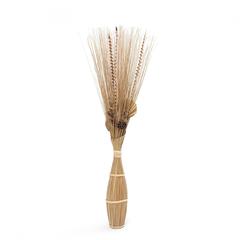 Buri Flower Bundle With Round Body & Base (150 cm, Natural)