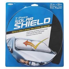 Custom Accessories Solar Shield Folding Car Shade (63.5 x 71.1 cm, Pack of 2)
