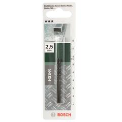 Bosch HSSR Drill Bit with Chisel Edge (2.5 mm)