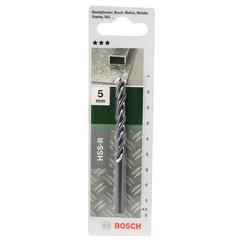 Bosch HSSR Drill Bit with Chisel Edge (5 mm)