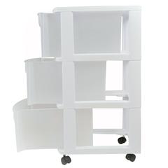 Sterilite 3-Drawer Cart (White)
