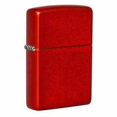 Zippo Classic Windproof Lighter, 49475 (Metallic Red)