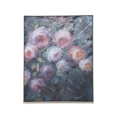 PAN Emirates Coralie Hand-Painted Canvas Framed Wall Art (80 x 100 cm, Multicolor)