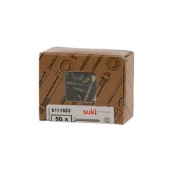 Suki Chipboard Screws (5 x 25 mm, Pack of 50)