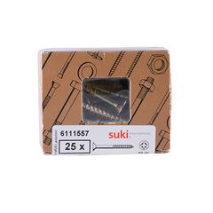 Suki Chipboard Screws (5 x 45 mm, Pack of 25)