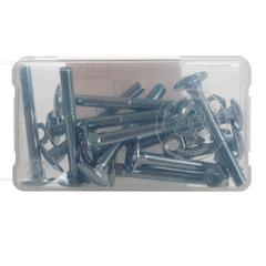 Suki Steel Carriage Bolts Pack (0.6 x 5 cm, 15 Pc.)