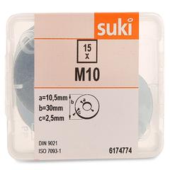Suki Large Washers (M10, Pack of 15)