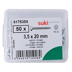Suki 6175359 Chipboard Screw (2 x 0.4 cm)