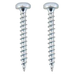 Suki Zinc-Plated Steel Chipboard Screws (3.5 x 25 mm, Pack of 50)