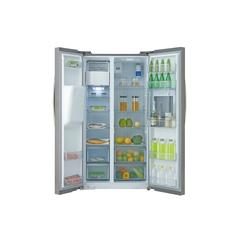 Daewoo Side By Side Refrigerator, FRS-657SSI (657 L, Silver)