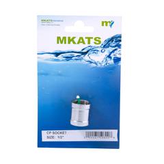 Mkats CP Socket (1.3 cm, Silver)