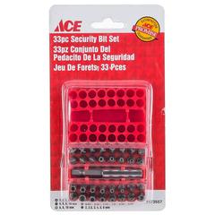 Ace Extractor Security Bit Set (33 Pc.)
