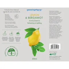 Goodsphere Classic Essence - Lemon & Bergamot (250 ml)
