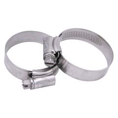 Mkats Stainless Steel Orbit Hose Clips (Size 1X, Pack of 2 )