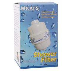Mkats Shower Filter (8 x 10.5 cm, White)