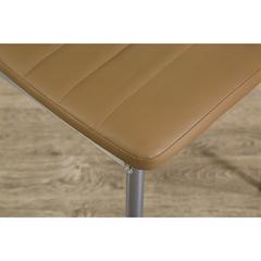 Pan Emirates Milyan PU & Metal Dining Chair (43 x 40 x 97 cm)